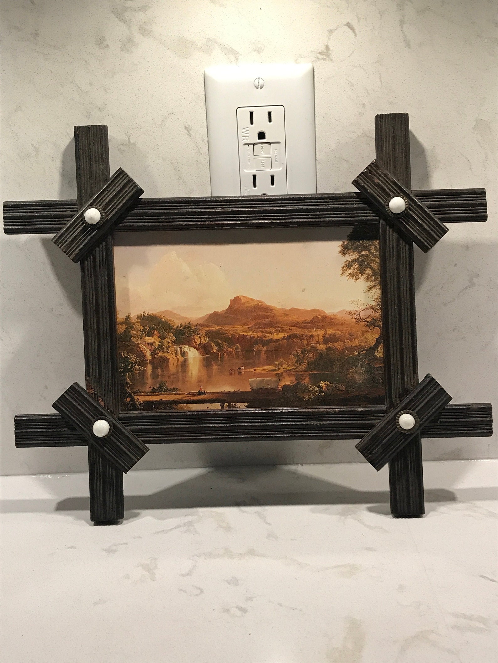 Adirondack/Black Forest style frame Catskill Mountains Etsy