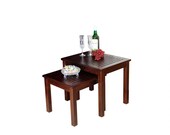 Mahogany Nesting Table (set of 2 pcs)