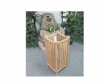 Teak Umbrella Stand