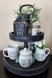 Tiered Tray Decor | Tiered Tray Decor Bundle | Rae Dunn Inspired 