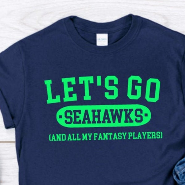 Customized NFL Fan/ Fantasy Football Player T-Shirt | Sweatshirt | Raglan T-Shirt - Choose Your Team