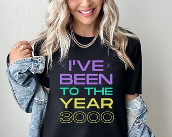 Fun Concert T-Shirt, I've Been To The Year 3000, Jonas Brothers Fan Shirt, 2000's Music, Pop Rock Music Shirt, 5 Albums Tour