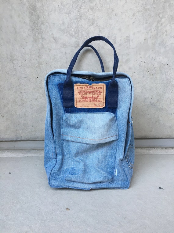 levis denim backpack