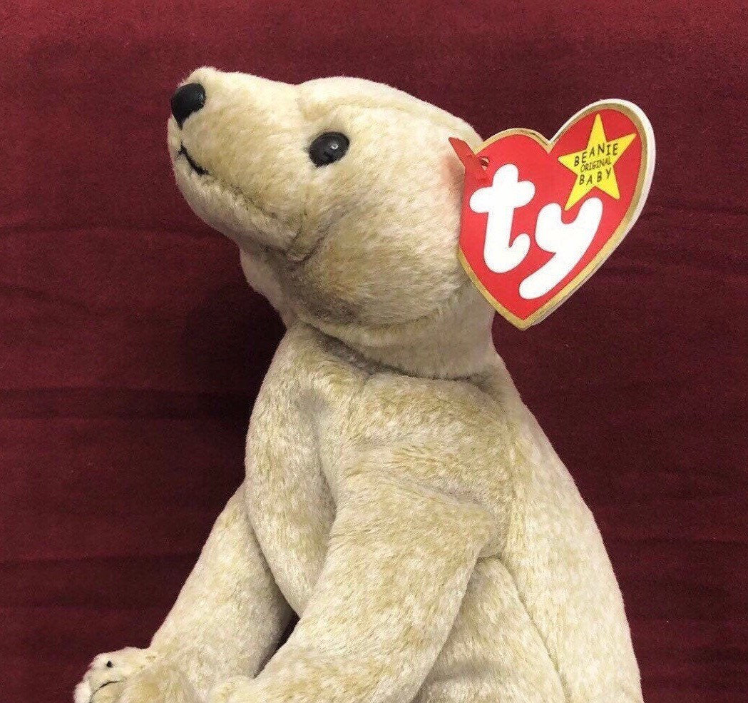 BEANIE BABY Almond The Bear DOB April 14 1999 Etsy