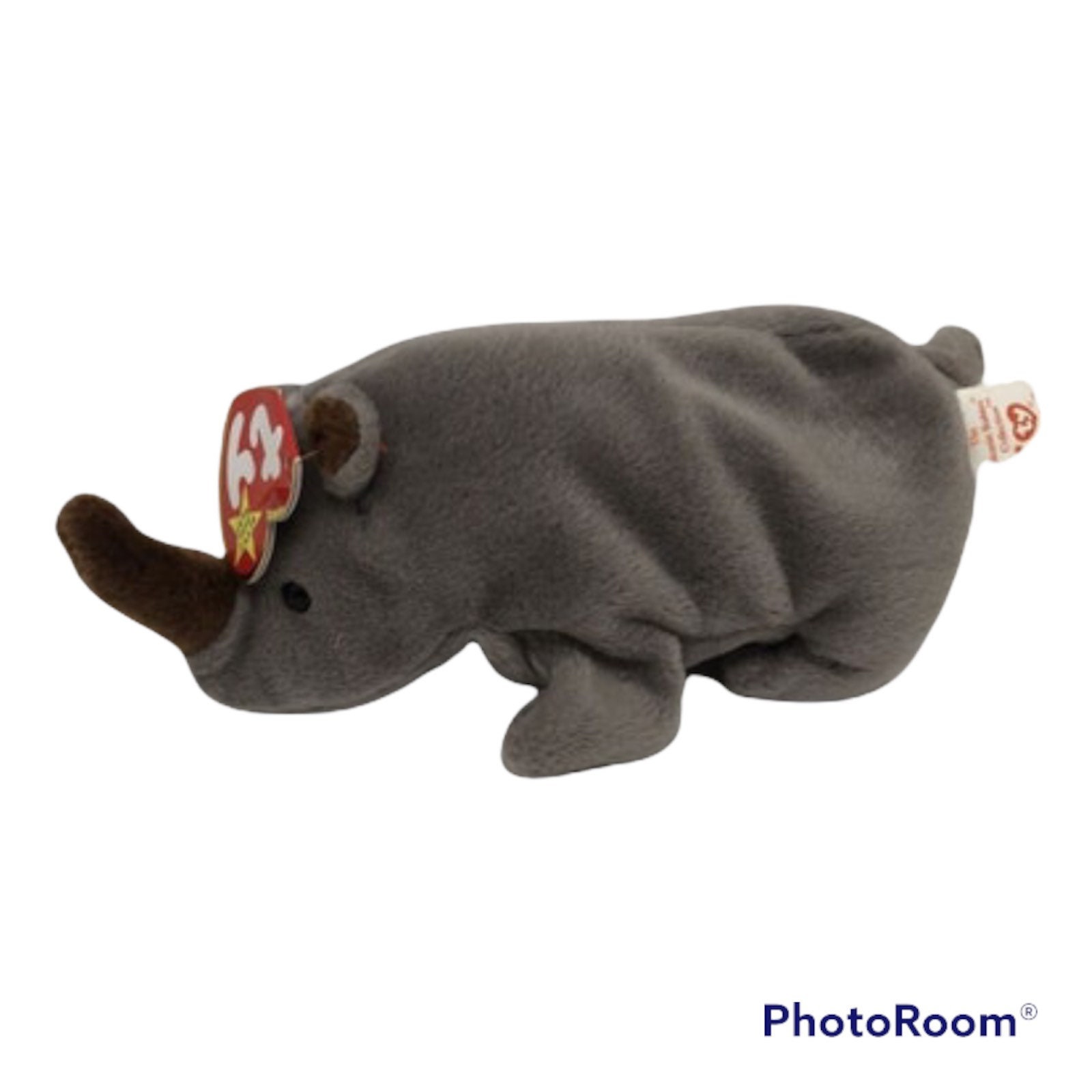 Ty Beanie Baby Spike Beanie Babies Collection Spike The Rhino