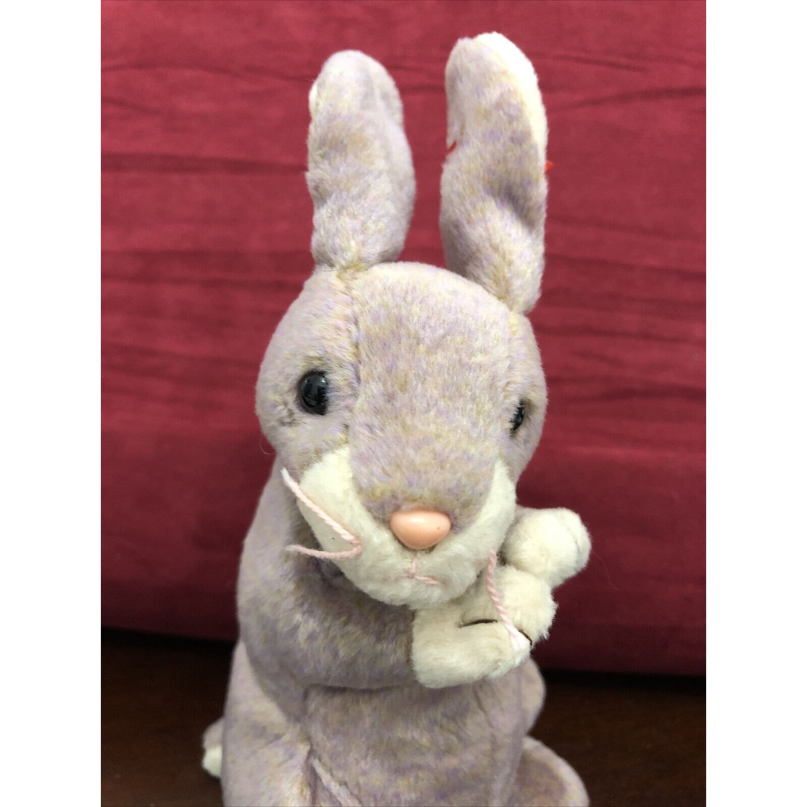 Beanie Baby SPRINGY The Lavender Bunny Rabbit DOB FEBRUARY 29 | Etsy