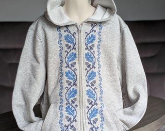 Ukrainian Embroidered Vyshyvanka Kids Hoodie (Made to Order)