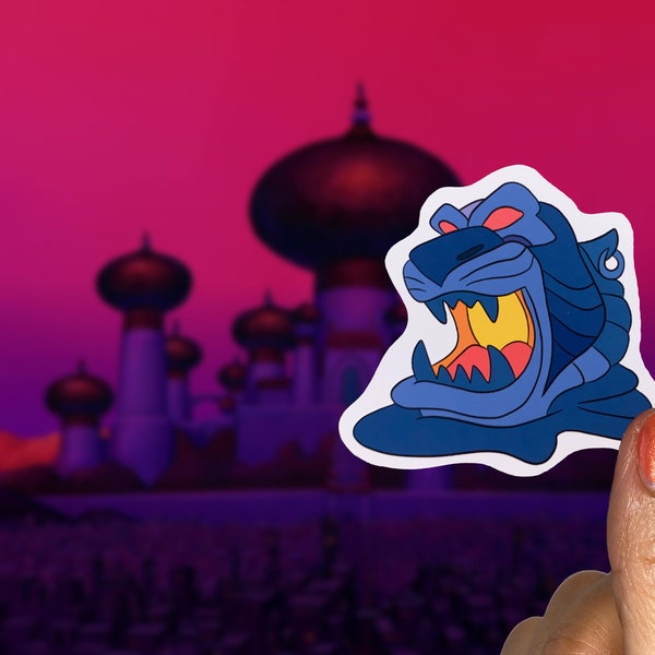 Disney Sticker / Disney Aladdin Sticker / Disney Vinyl / Aladdin Cave of Wonders / Laptop Sticker / Disney Movie / Disney Decal