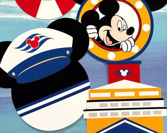 4 Disney Inspired Cruise Decorations / Stateroom Decor / Cruise / Disney Stateroom Decorations / Cruise Decorations / Mix and Match