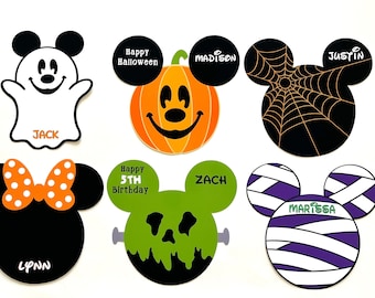 Disney Inspired Personalized Halloween Decorations / Customized Decoration / Halloween / Disney Resort Room Decoration / Mix and Match