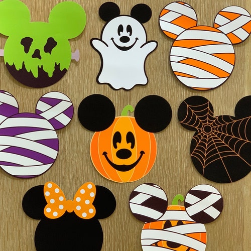 5 Mix and Match Disney Halloween Decorations / Halloween Decor Etsy