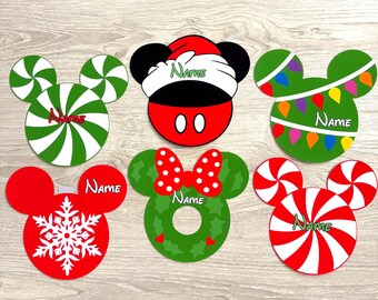 Disney Personalized Holiday Decorations / Customized Decoration / Christmas / Disney Resort Room Decoration / Disney Cruise Decoration