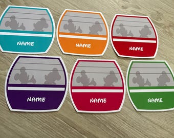 Disney Skyliner LARGE PERSONALIZED decorations / Disney Skyliner / Disney Gondola / Disney Resort Room Decoration /Skyliner / Mix and Match