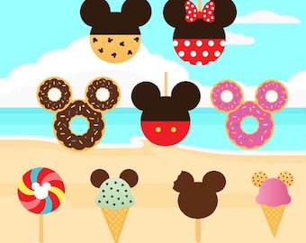 Disney Inspired Snack Decorations / Snack Decor / Disney Food Decor /Disney Parks Snacks Decor /Disney Resort Room Decoration /Mix and Match