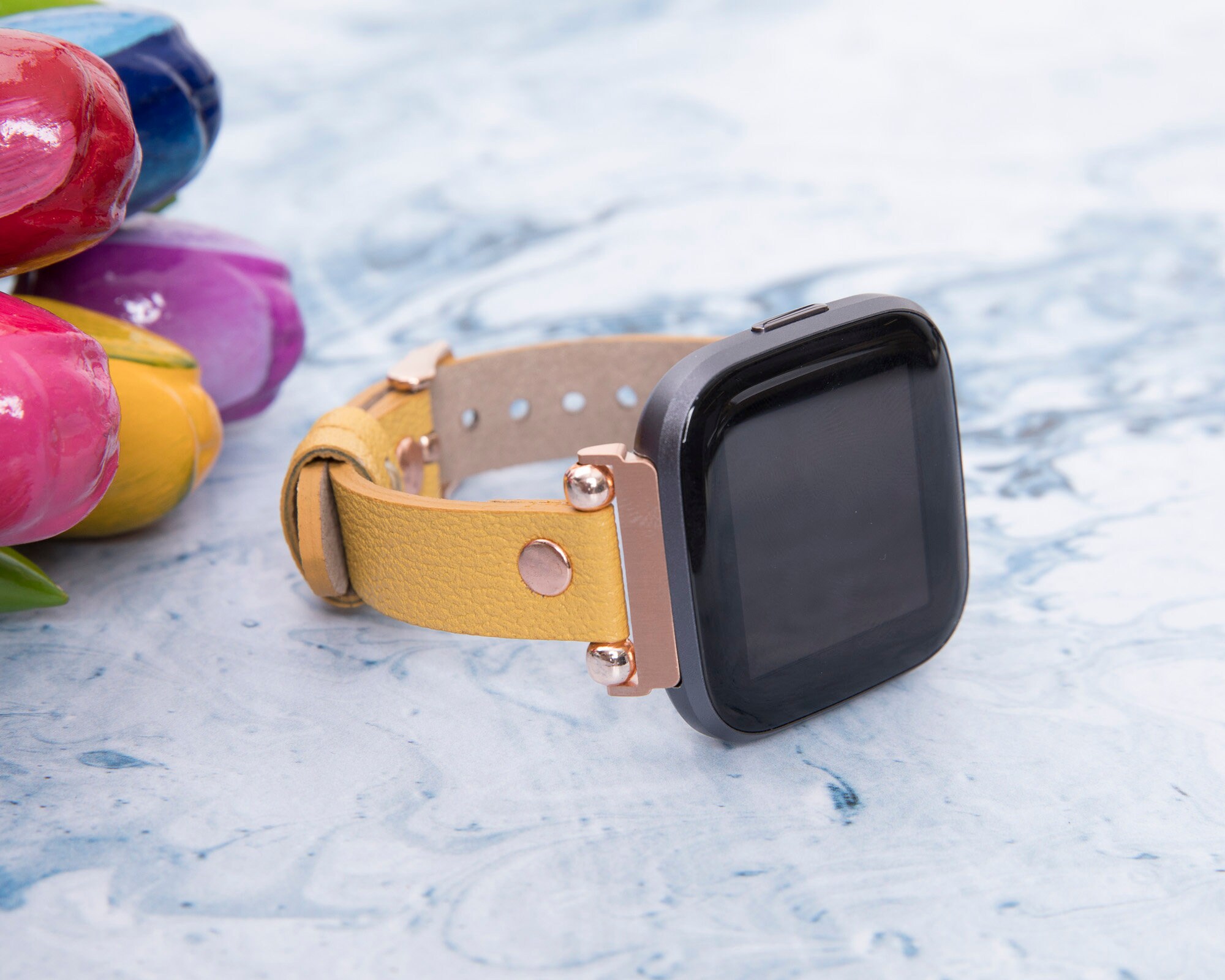 Yellow Fitbit Versa Band Fitbit Versa 2 & 1 Beady Watch Band Etsy