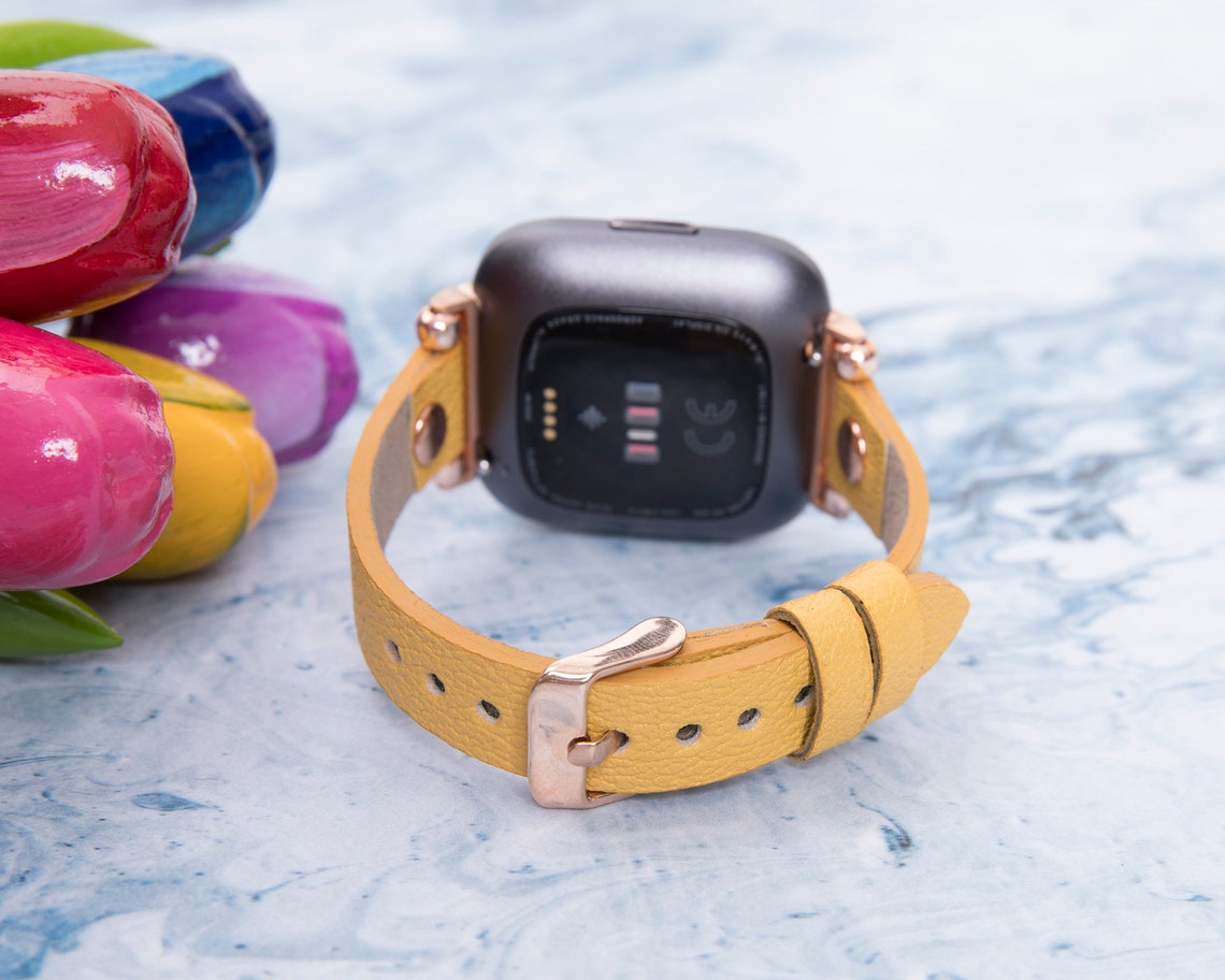 Yellow Fitbit Versa Band Fitbit Versa 2 & 1 Beady Watch Band Etsy