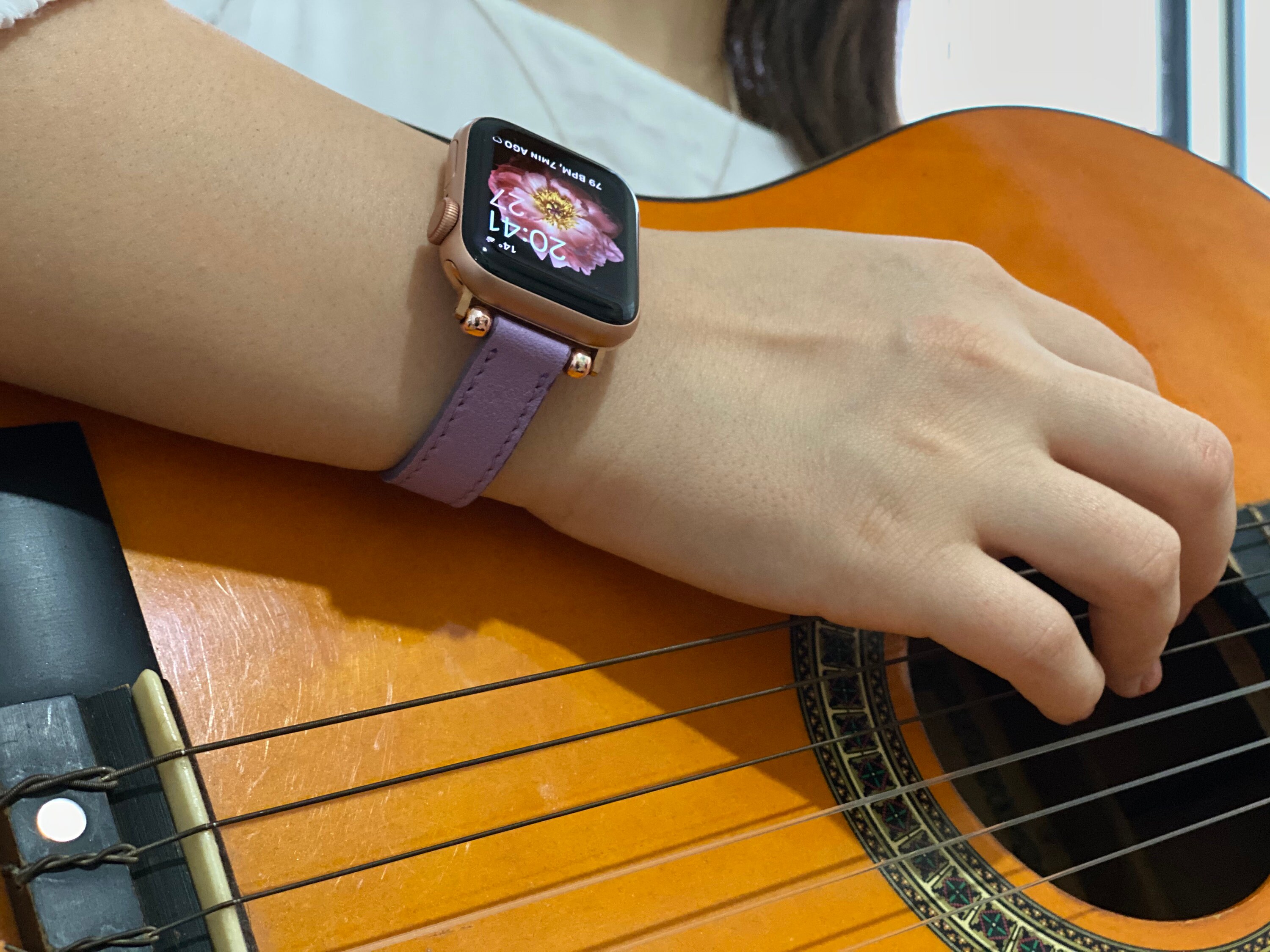 Lilac apple watch band 38mm Clearance