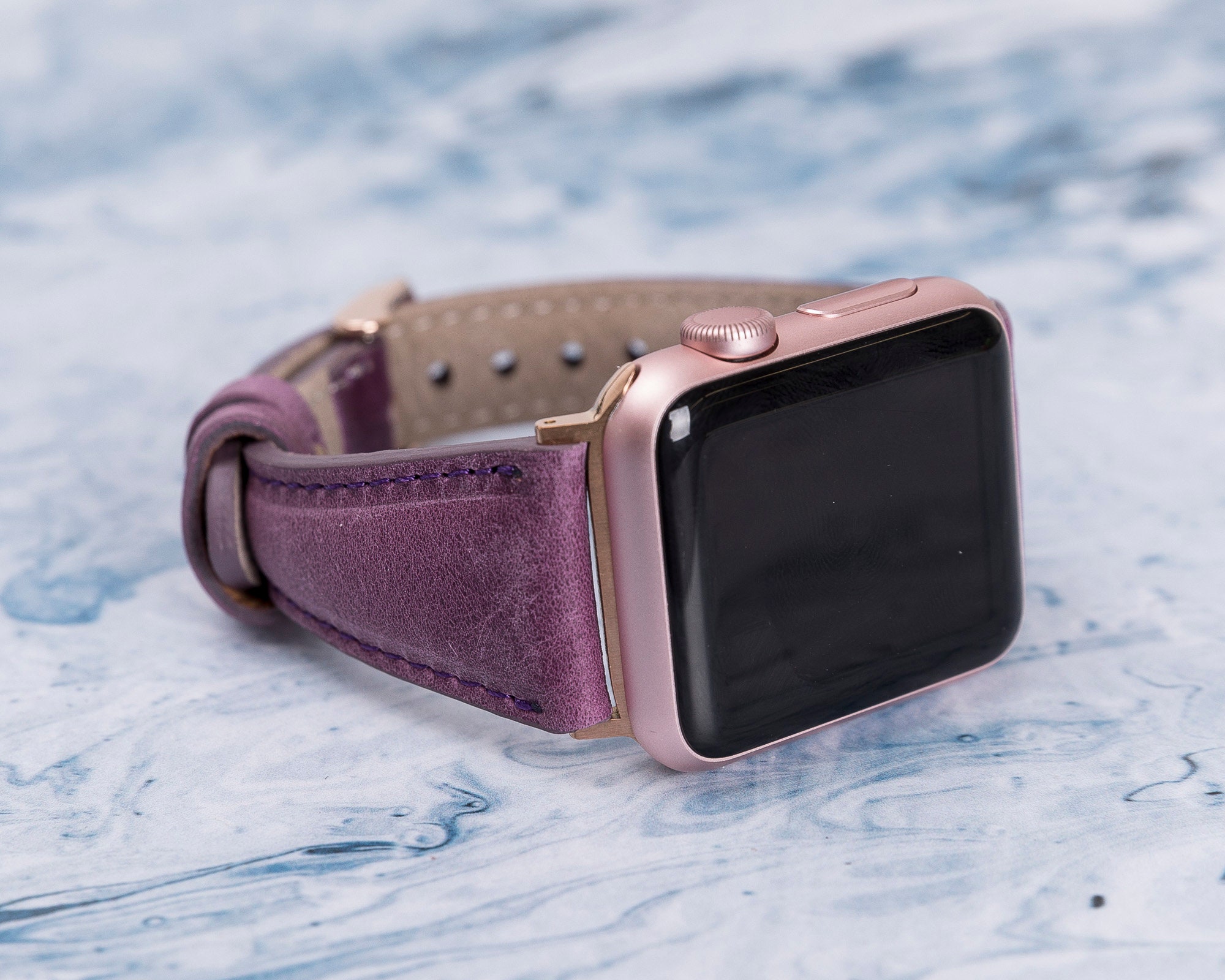 Purple Apple Watch Band 38mm 40mm 42mm 44mm Apple Watch Etsy