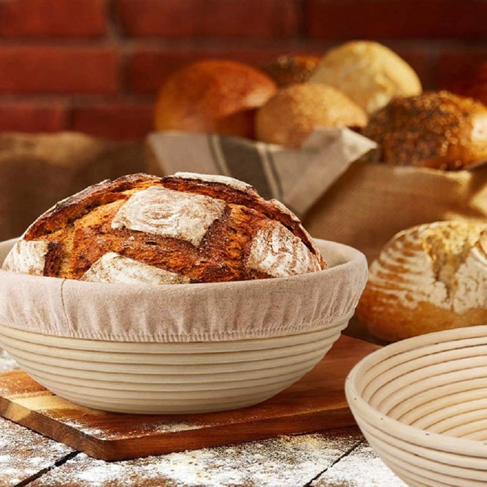 10 Bread Proofing Basket Set Bread Lame 5 Etsy