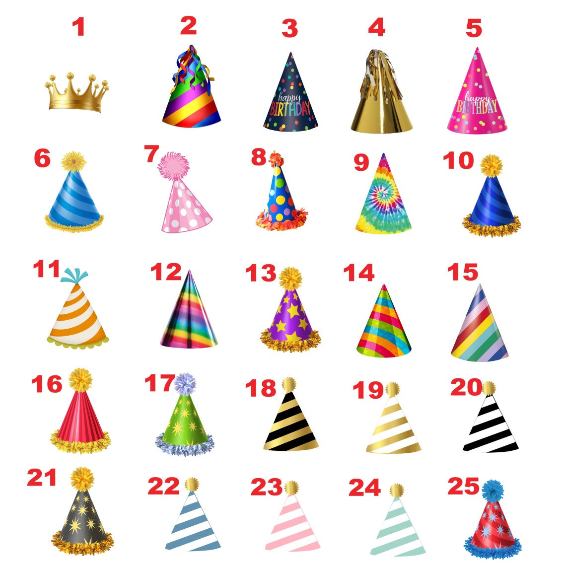 Face Custom Confetti Party Hat Confetti Personal Picture Etsy