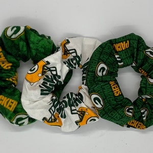 Packers Scrunchie (not a licensed NFL product)