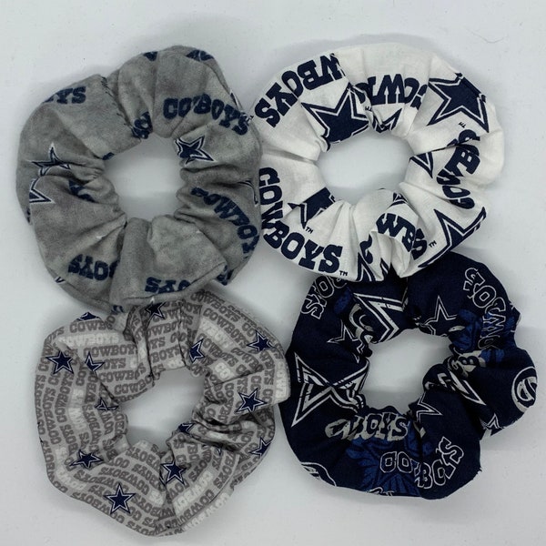 Cowboys Scrunchies (not a licensed NFL product)