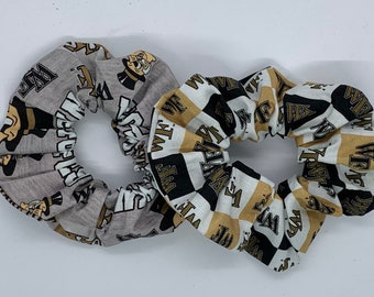 Wake Forest Scrunchie (not a licensed NCAA product)