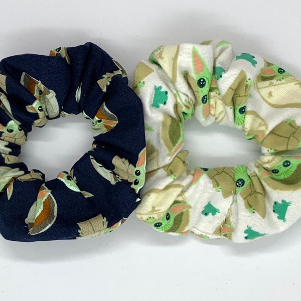 The Child - Baby Yoda - Mandalorian scrunchies