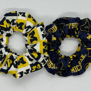 University of Michigan - Wolverines scrunchie