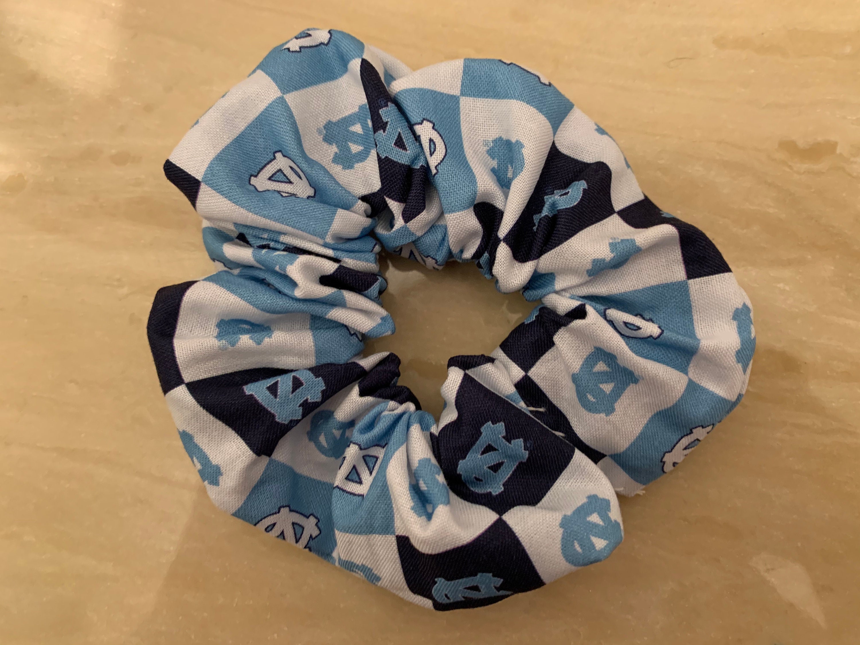 UNC North Carolina Scrunchies not a Licensed NCAA Product - Etsy