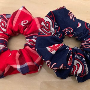 Nationals Scrunchie (not a licensed MLB product)