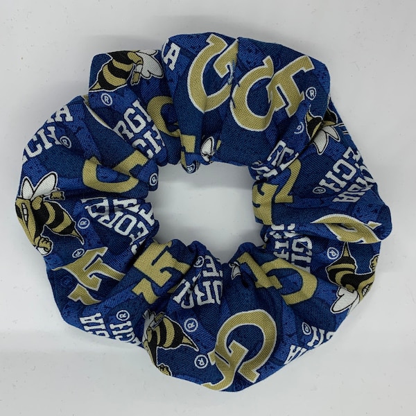 Georgia Tech Scrunchie (not a licensed NCAA product)