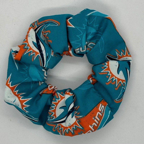 Miami Dolphins scrunchie