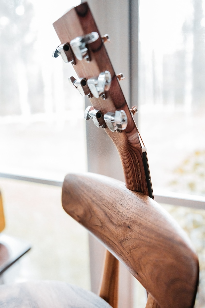 Performing Stool Guitar Stand Etsy Canada