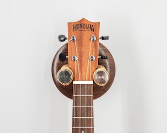 Walnut Ukulele Hanger