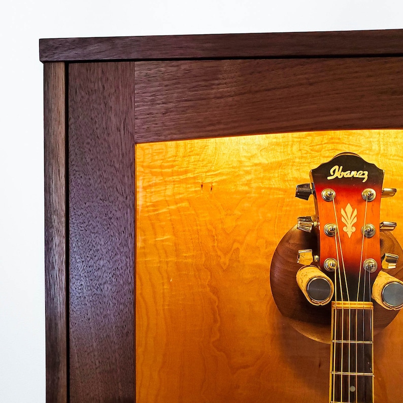 Guitar Display Cabinet - Etsy