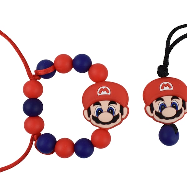 Kid Silicone Bracelet - Zipper Pull - Adjustable - Super Hero Game Characters and Friends - Small and Large -  Sold Individually