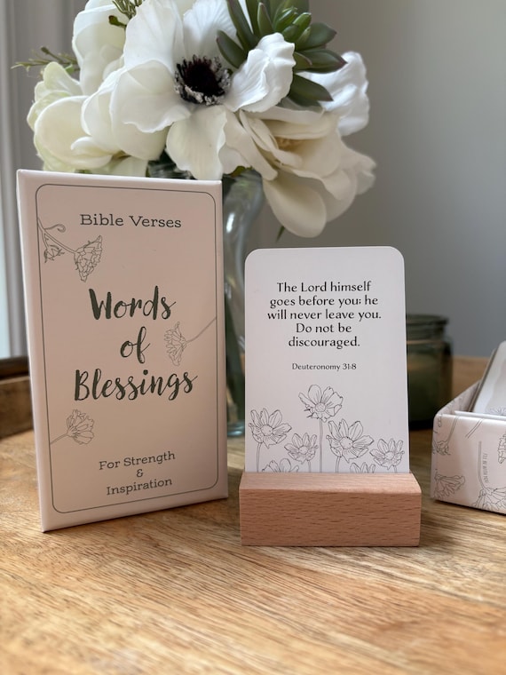Scripture Card Set: Words of Blessing, 60 Bible Verse Cards