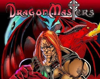 DragonMasters Issue 1, heman, motu, comic book ,deathstroke, graphicnovel, graphic novel, manga, collectible, masters of the universe,