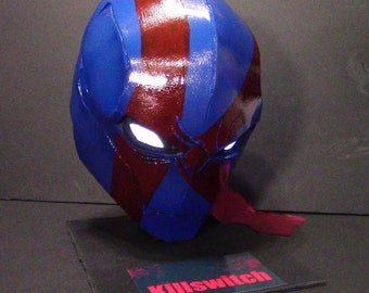 Killswitch Life Size Collector Mask,  deathstroke, deadpool, collectible, Cosplay, spiderman, avengers, hulk, manga