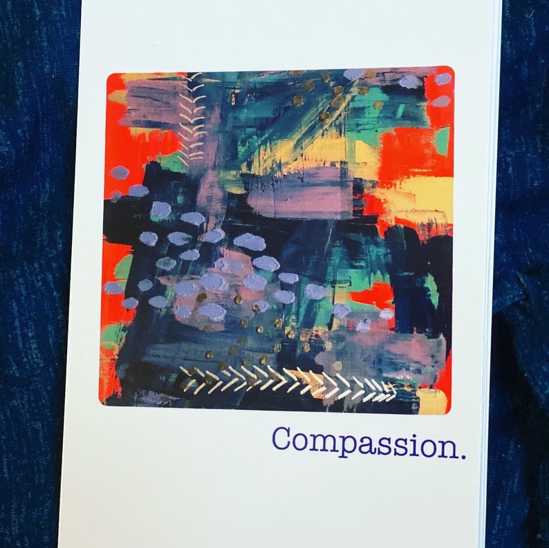 4x6 COMPASSION Postcard