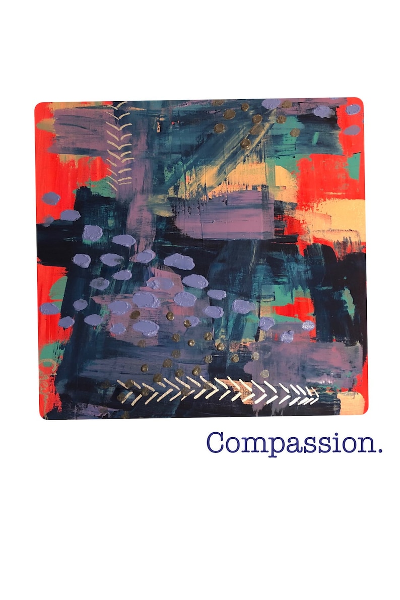 4x6 COMPASSION Postcard