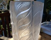Lalique Liseron Vase Signed. New