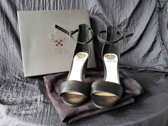 Vince Camuto: Women's Shoes VC-CORLINA, Black Nappa, 8M 2017. New.