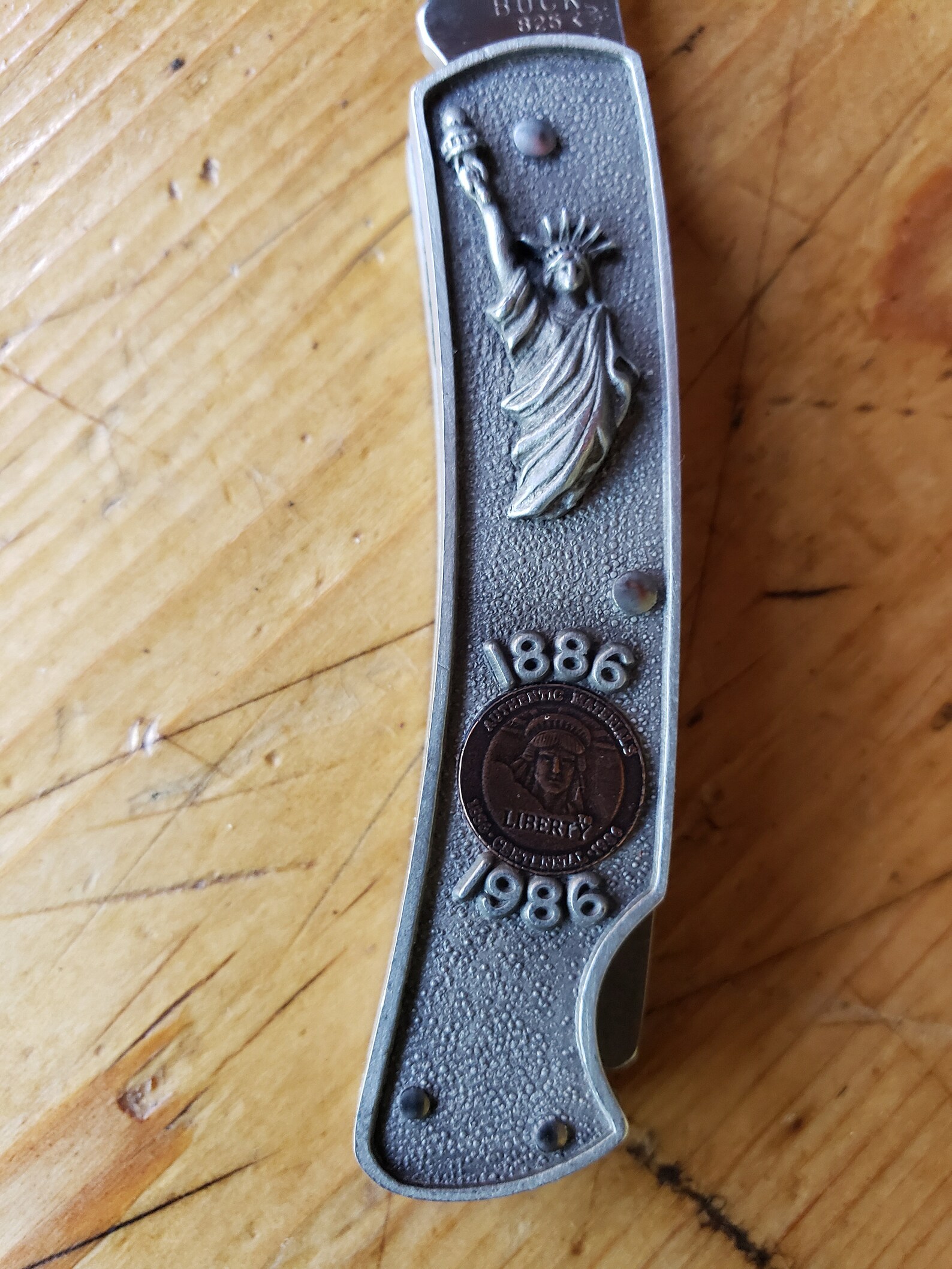Buck 100 Year Anniversary of Statue of Liberty Knife. Etsy