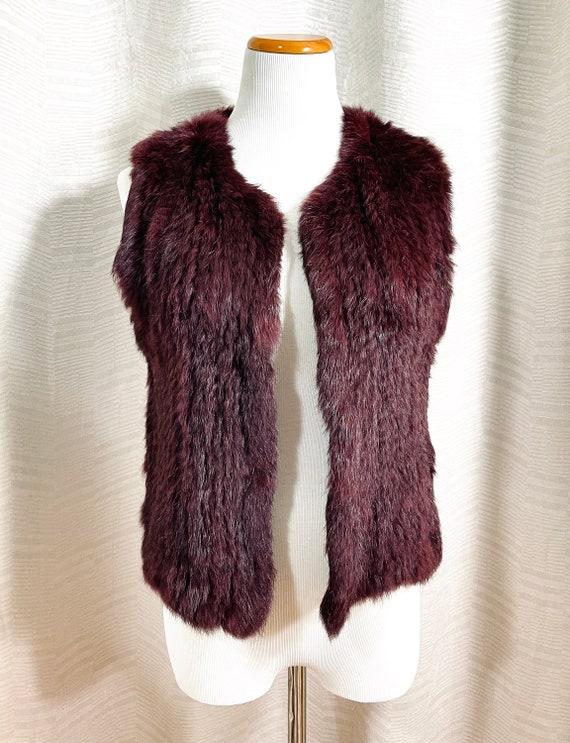 Like New 525 America Luxe Fur Vest in 