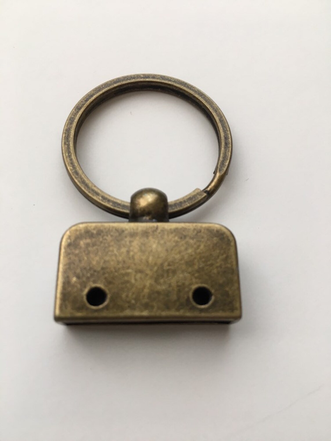 Set of 10 Pieces Brass Tone Hardware with Two Screws Key Fob Etsy