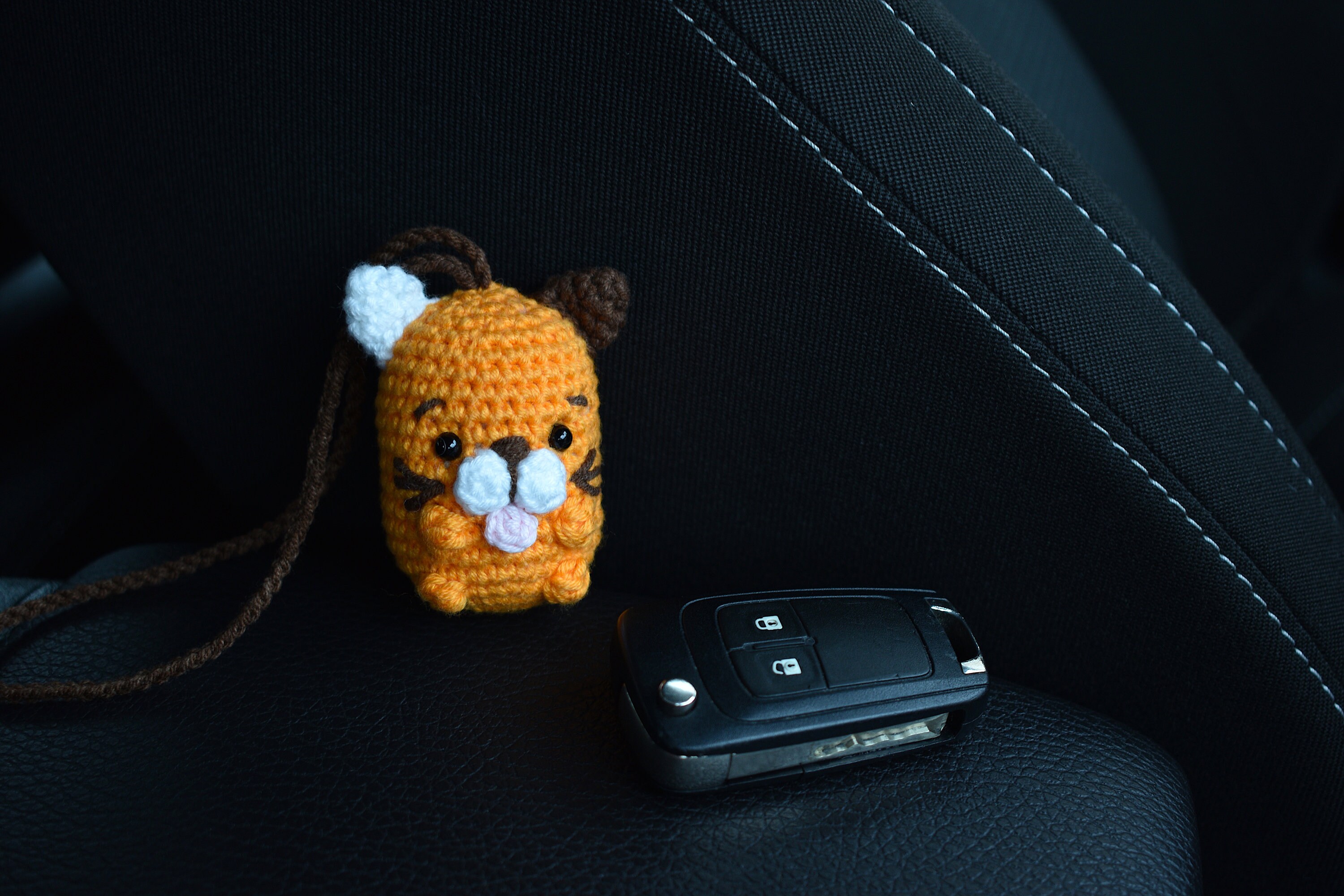 CAT Car Accessories Rear View Mirror Charm Cute Car Decor Etsy