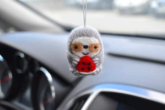 Cute Sloth Rear View Mirror Accessories 