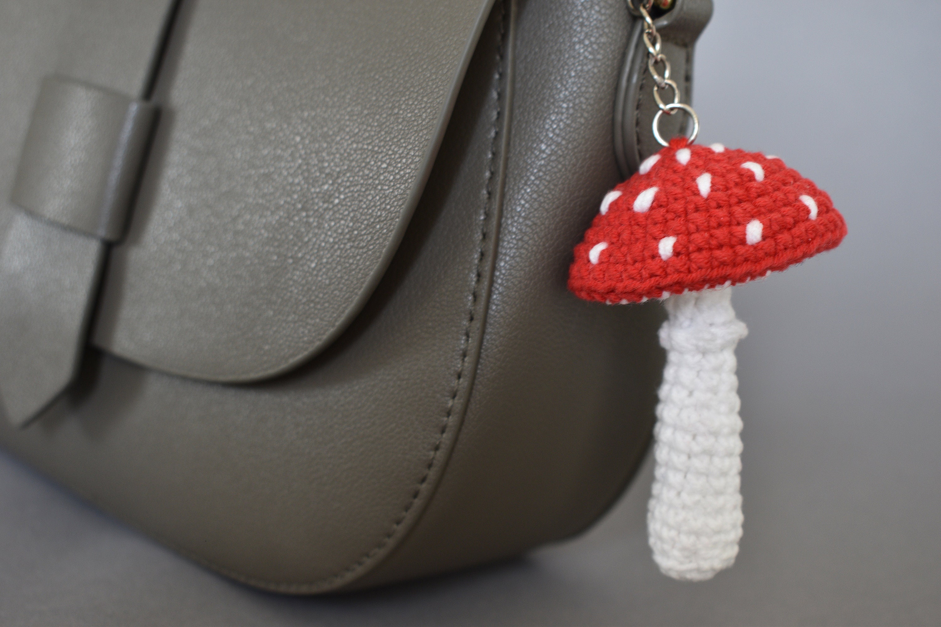 Mushroom Keychain Magic Mushroom Kawaii Keychain for Women Etsy